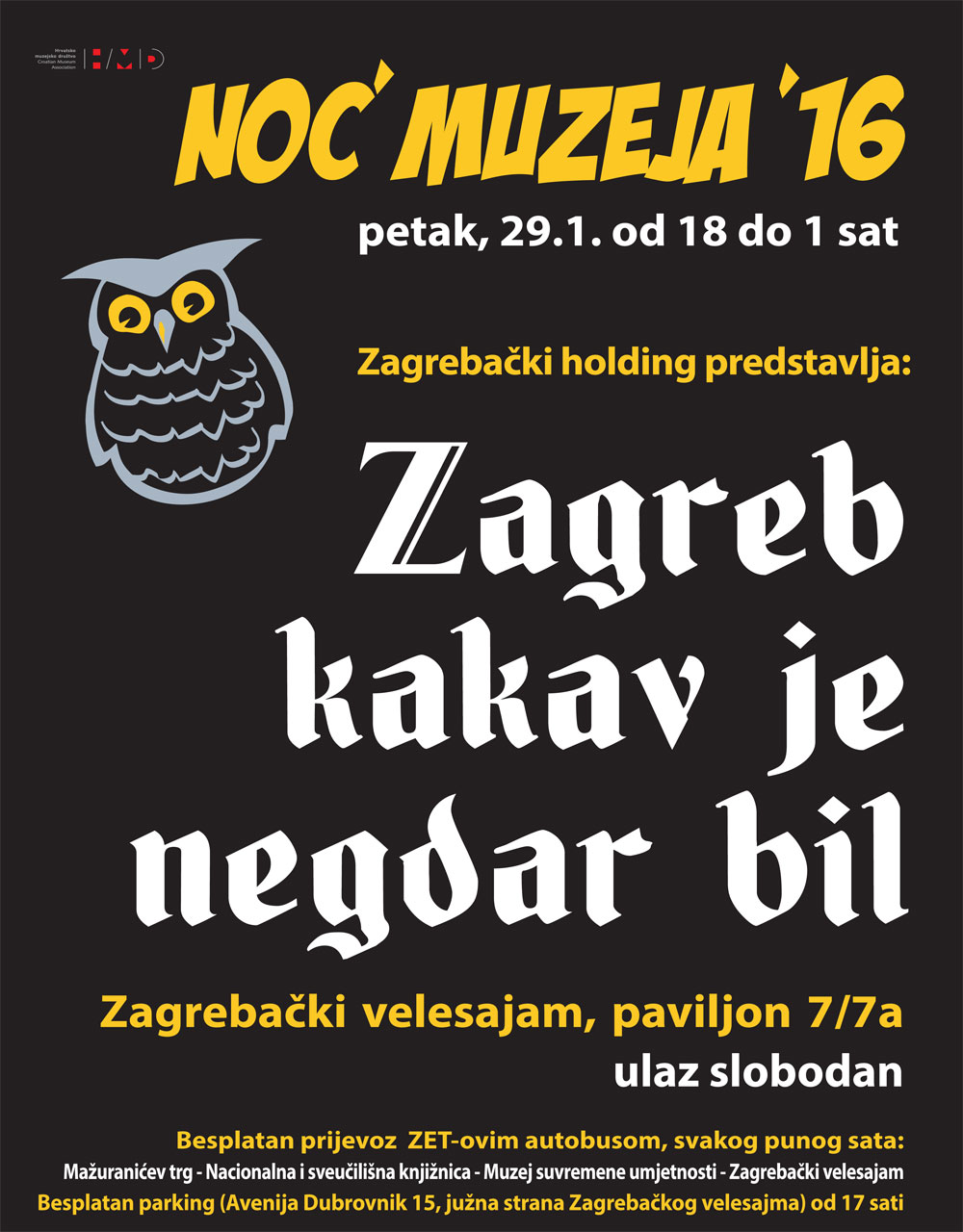 Zagrebački holding u Noći muzeja predstavlja Zagreb kakav je negdar bil