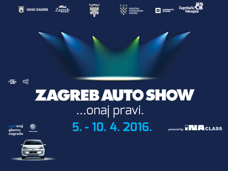 Zagreb Auto Show na Zagrebačkom velesajmu od 5. do 10. travnja